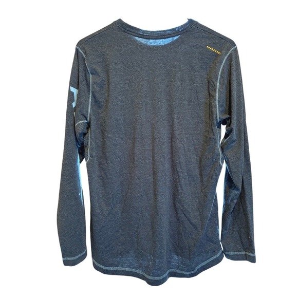 Ariat Other - Ariat Rebar Mens Gray Long Sleeve Crew Neck Pocket T Shirt Size L / G